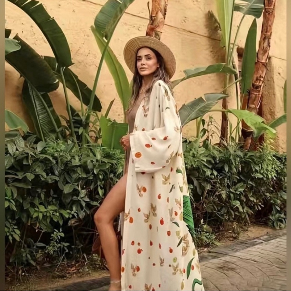 Pluse Size Casual Cover Up Perfect For Vacation Women Clothing